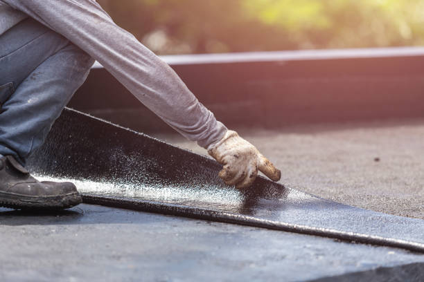Professional Waterproofing technician working in Patriot, IN